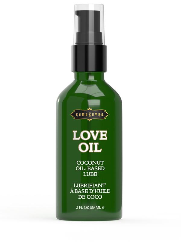 Kama Sutra LOVE OIL Coconut Oil Based Lube & Body Glide 59 ml Massage Oils and Lubricants