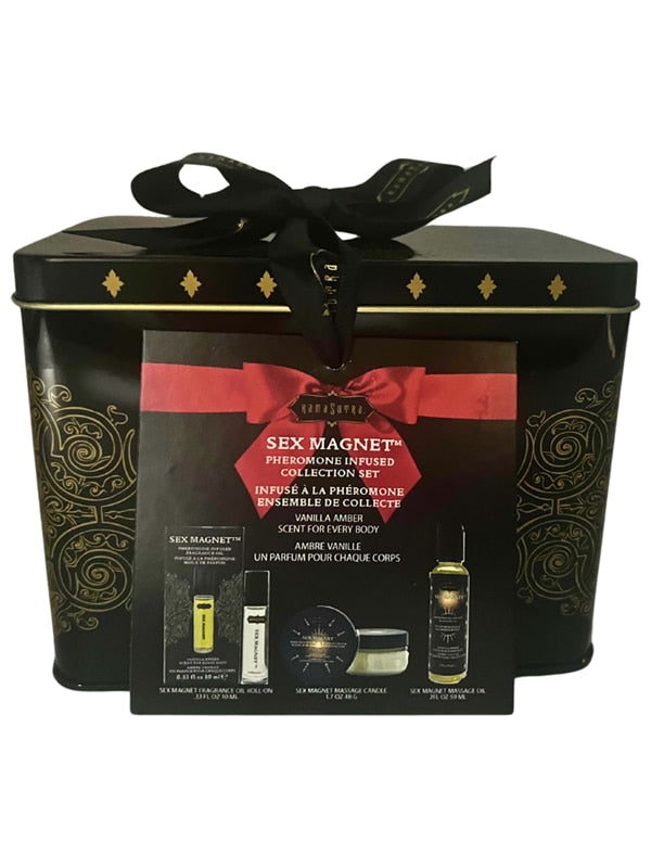 Kama Sutra Sex Magnet Vanilla Amber Massage Oil Gift Set Massage Oils and Lubricants