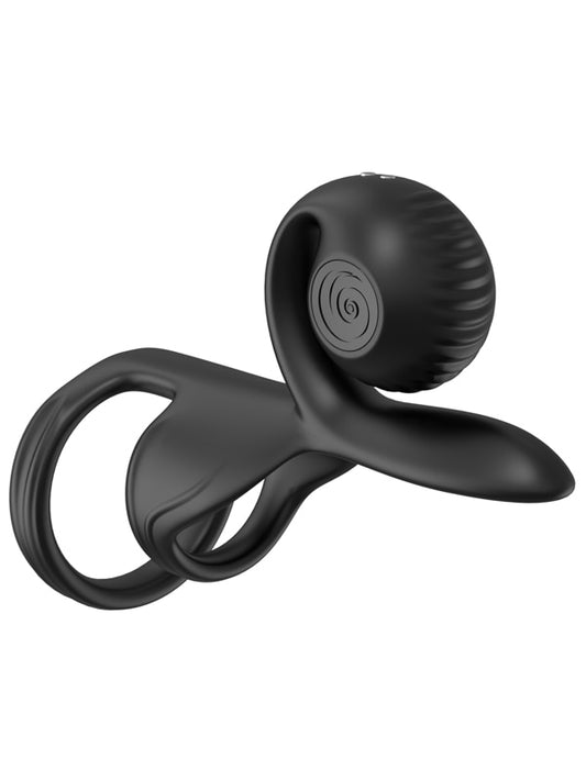 Snail Vibe Jovi Vibrating Couples Ring Black {% if variant != 'Default Title' and variant != blank %} {% endif %} Vibrating Cock Rings
