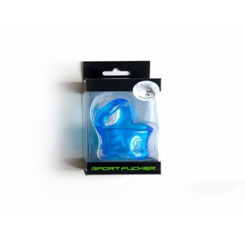 Sport Fucker TPE Baller Ring With Mens Ball Stretcher Stretchy Cock Rings