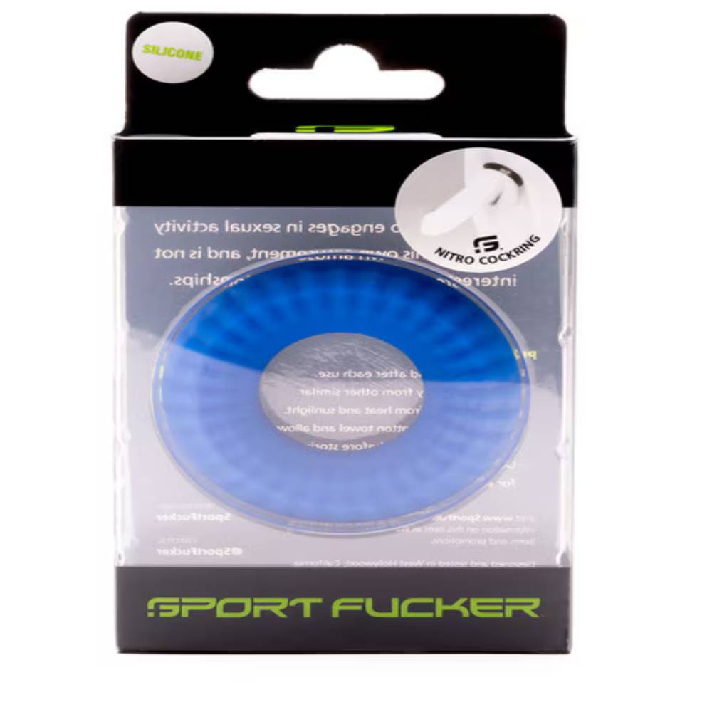 Sport Fucker Nitro Super Soft Liquid Silicone Cock Ring Stretchy Cock Rings