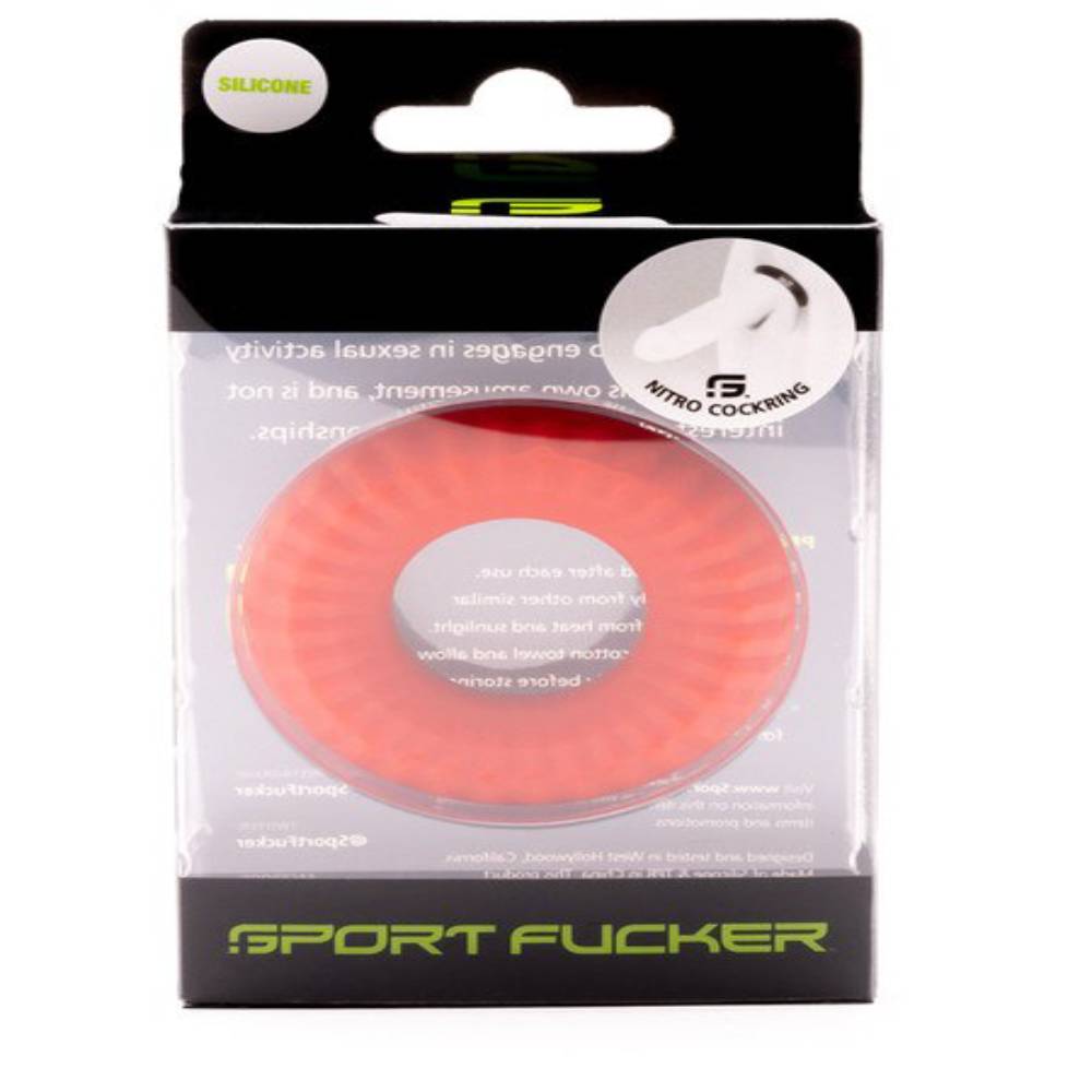 Sport Fucker Nitro Super Soft Liquid Silicone Cock Ring Stretchy Cock Rings
