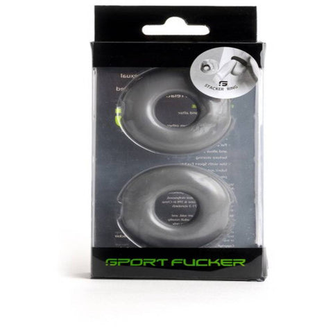Sport Fucker Stacker Silicone Rings - Stackable Pleasure for Endless Exploration - Cock Rings