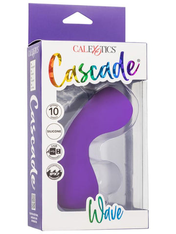 California Exotics Cascade Wave Waterproof Silicone Massager Vibrator - Personal Massagers