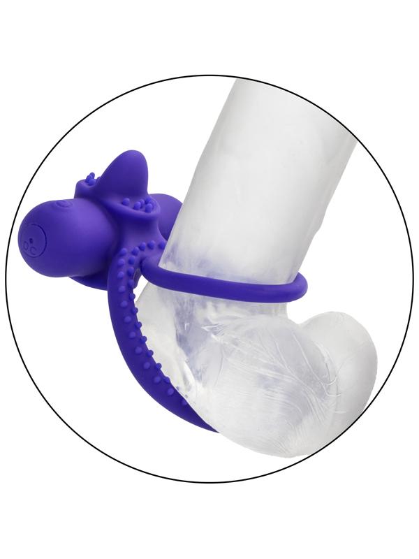 California Exotics Silicone Rechargeable Dual Climaxer Cock Ring Vibrating Cock Rings