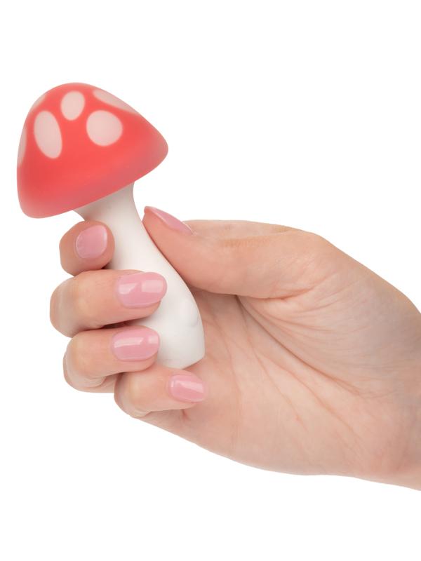 California Exotics Naughty Bits Muff Shroom Playful Handheld Massager Body Wands