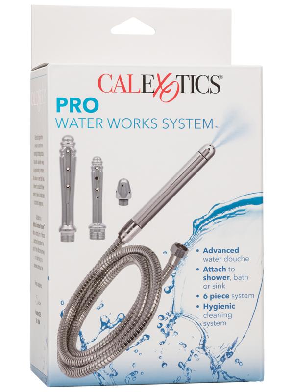 California Exotics Pro Water Works Enema and Douche System Enemas and Douches