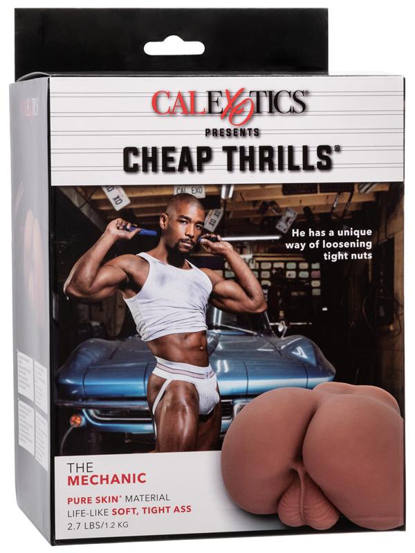 California Exotics Cheap Thrills The Mechanic Ass Stroker With Life Like Balls Realistic Butts And Vaginas