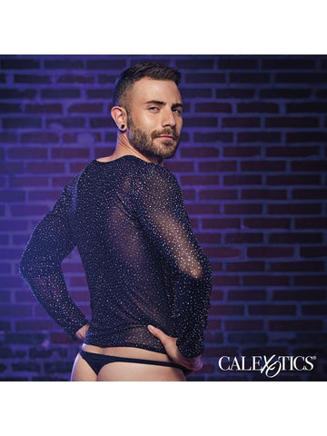 California Exotics Radiance Long Sleeve Mens Shirt - His Fetish