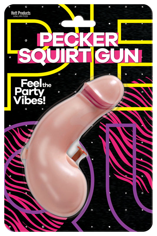 Hott Products Pecker Shaped Squirt Gun - Party Gifts and Novelties