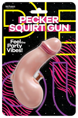 Hott Products Pecker Shaped Squirt Gun - Party Gifts and Novelties