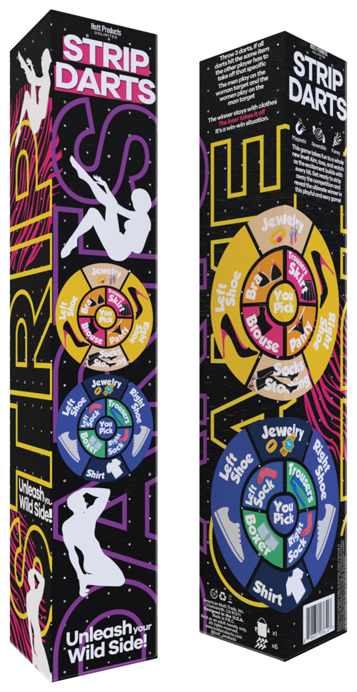 Hott Products Strip Darts Game for Men and Women Sex Games, Coupons and Tricks