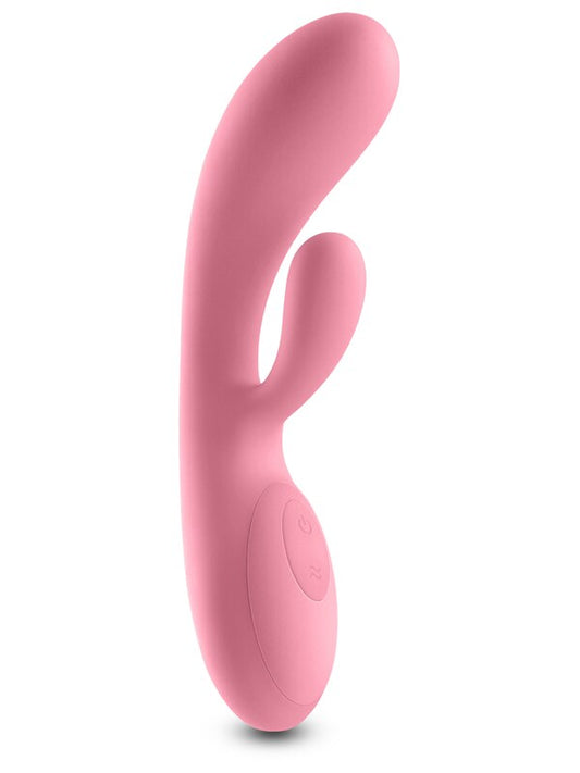 NS Novelties Lust-n-Dreams Samba Rabbit Vibrator Coral - Rabbit Vibrators