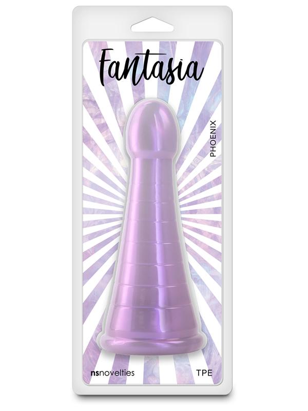 NS Novelties Fantasia Phoenix Flexible Anal Dildo Orchid Anal Dildos