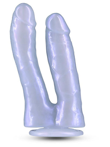 Colours Fantasia Double Trouble Realistic Dong Azure - Double Ender