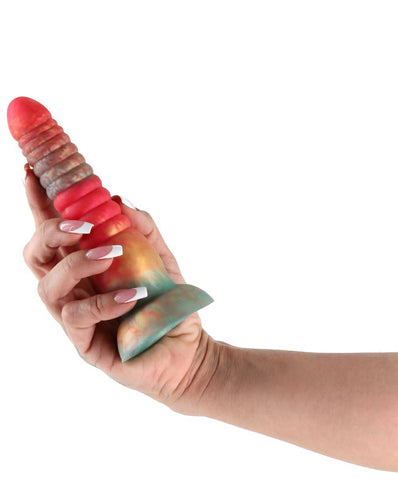 NS Novelties Colours Stacked 6 Inch Silicone Dildo - Realistic Dildos