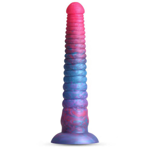 NS Novelties Colours Stacked 12 Inch Silicone Dildo - Realistic Dildos