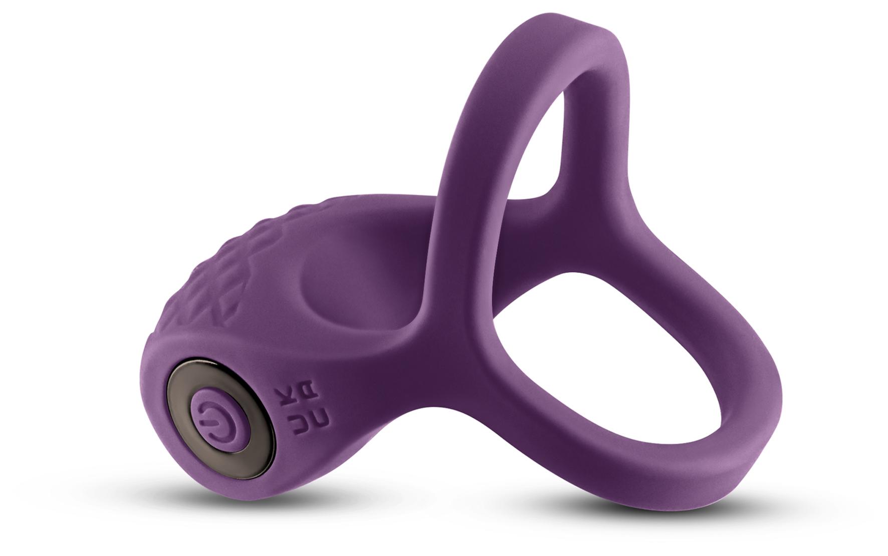 NS Novelties INYA Valiant Vibrating Cock Ring Berry Vibrating Cock Rings