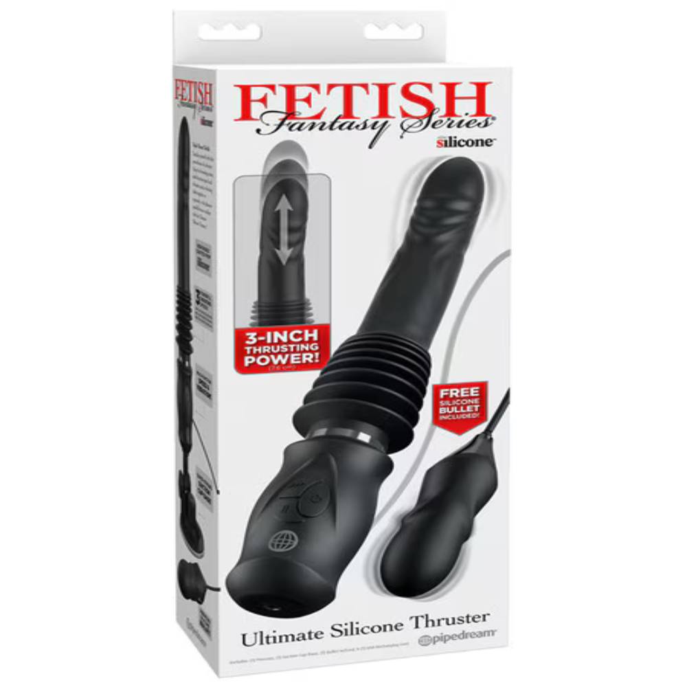 Fetish Fantasy Series Ultimate Silicone Thruster Dildo Vibrating Dildos