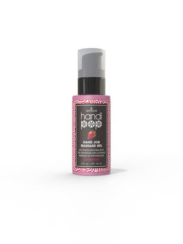 Sensuva On Handipop Hand Job Edible Massage Gel 59ml - Massage Oils and Lubricants