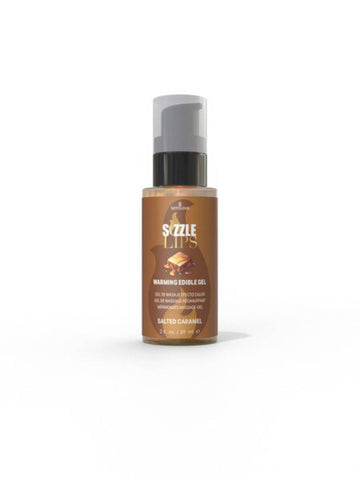 Sensuva On Sizzle Lips Edible Warming Massage Gel 59ml - Massage Oils and Lubricants
