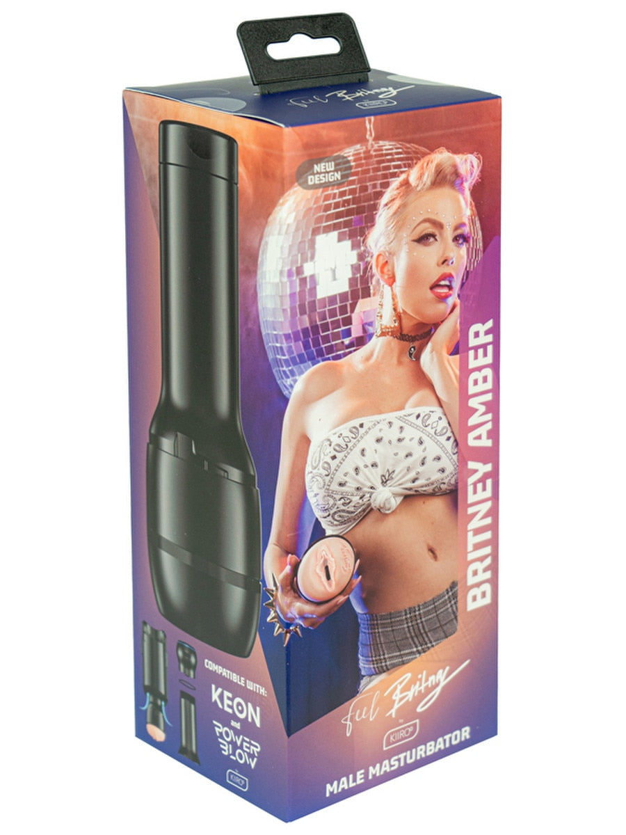 Kiiroo Feel Britney Amber PowerBlow Compatible Stroker Masturbators and Strokers