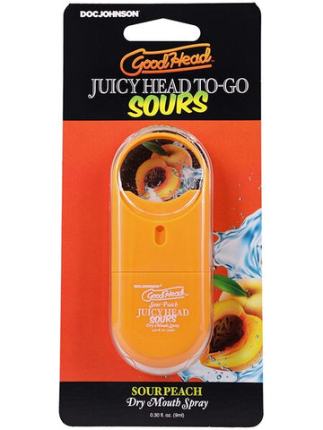 Doc Johnson GoodHead Juicy Head Dry Mouth Spray To-Go 9ml - Delay and Excite Sprays