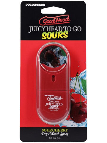 Doc Johnson GoodHead Juicy Head Dry Mouth Spray To-Go 9ml - Delay and Excite Sprays
