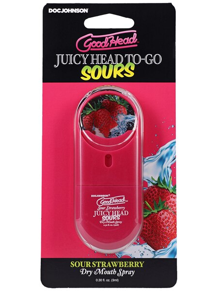 Doc Johnson GoodHead Juicy Head Dry Mouth Spray To-Go 9ml Delay and Excite Sprays