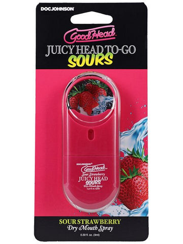 Doc Johnson GoodHead Juicy Head Dry Mouth Spray To-Go 9ml - Delay and Excite Sprays