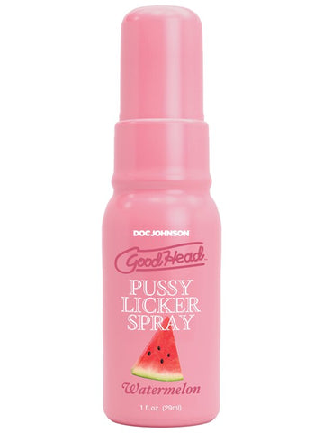 Doc Johnson GoodHead Pussy Licker Sex Delay Spray 29 ml - Delay and Excite Sprays