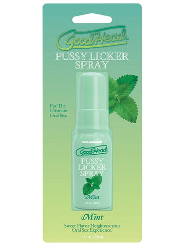 Doc Johnson GoodHead Pussy Licker Sex Delay Spray 29 ml - Delay and Excite Sprays