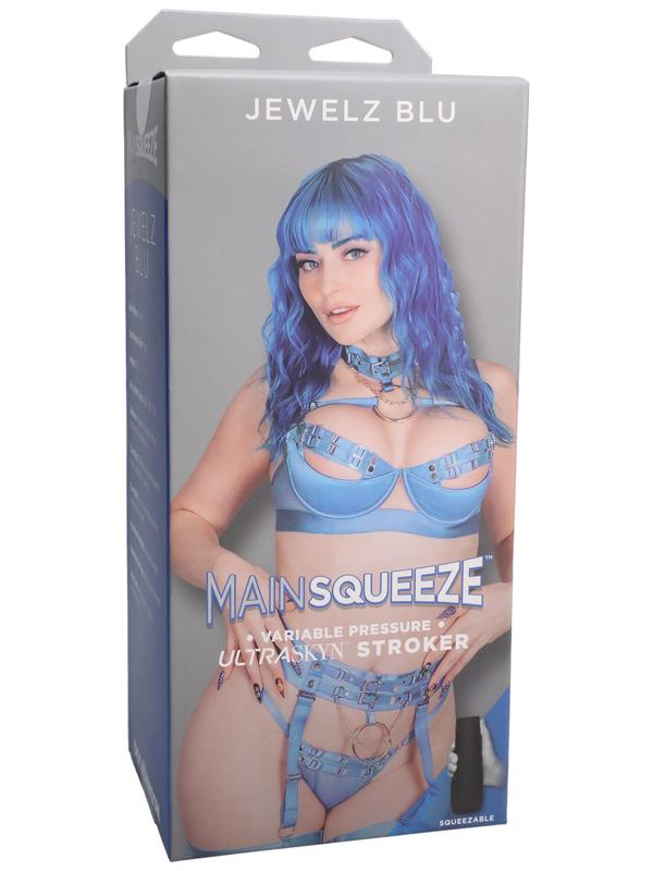 Main Squeeze Jewelz Blu ULTRASKYN Pussy Stroker Vanilla Masturbators and Strokers