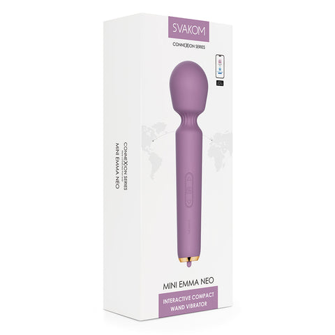 Svakom Emma Neo Mini Vibrating Body Wand Massager - Body Wands