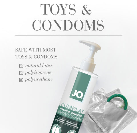System JO Cumplay Hybrid Personal Adult Lubricant 240ml - Massage Oils and Lubricants