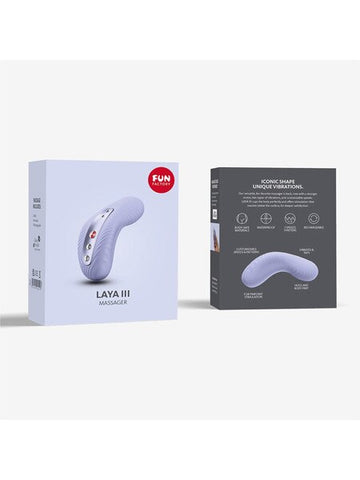 Fun Factory Laya III Personal Clitoral Massager - Clit Ticklers and Pulsators