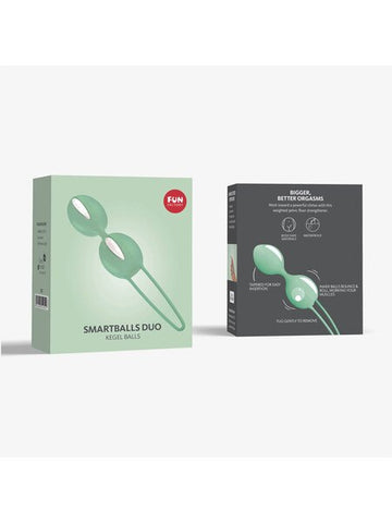 Fun Factory Smartballs Duo Kegel Exerciser Balls - Love Eggs and Kegel Exercisers