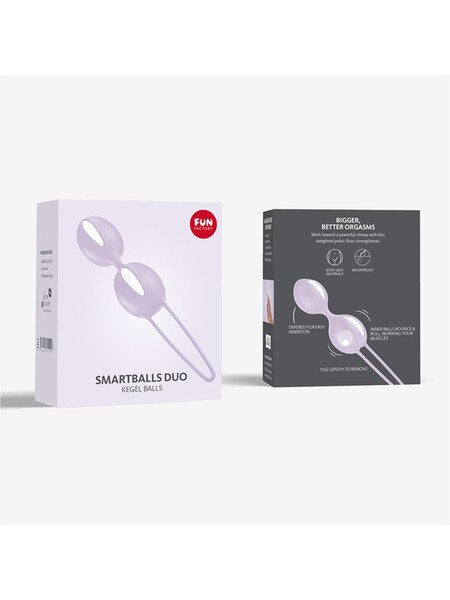 Fun Factory Smartballs Duo Kegel Exerciser Balls Love Eggs and Kegel Exercisers
