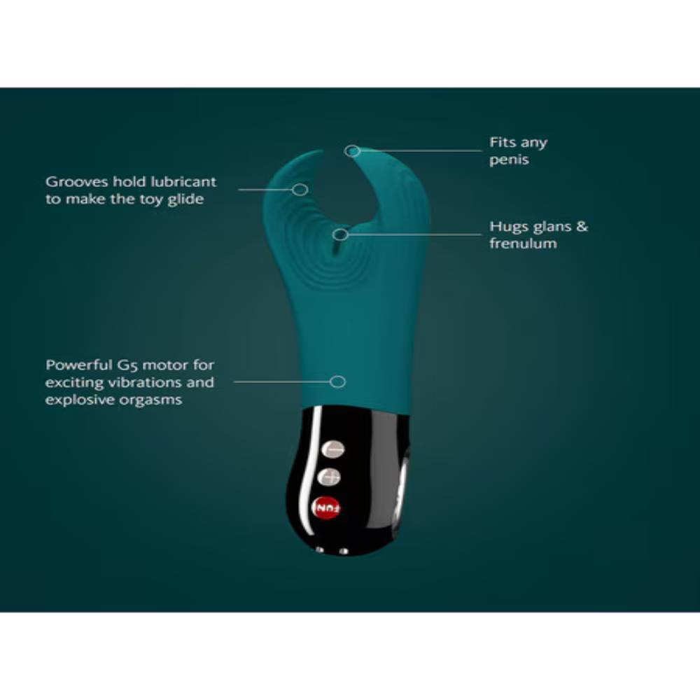 Fun Factory Manta Vibrating Male Stroker Masturbators and Strokers