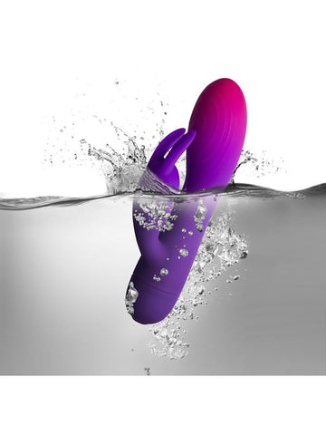 Rocks Off 20 Functions Glo Girl Rabbit Vibrator - Rabbit Vibrators