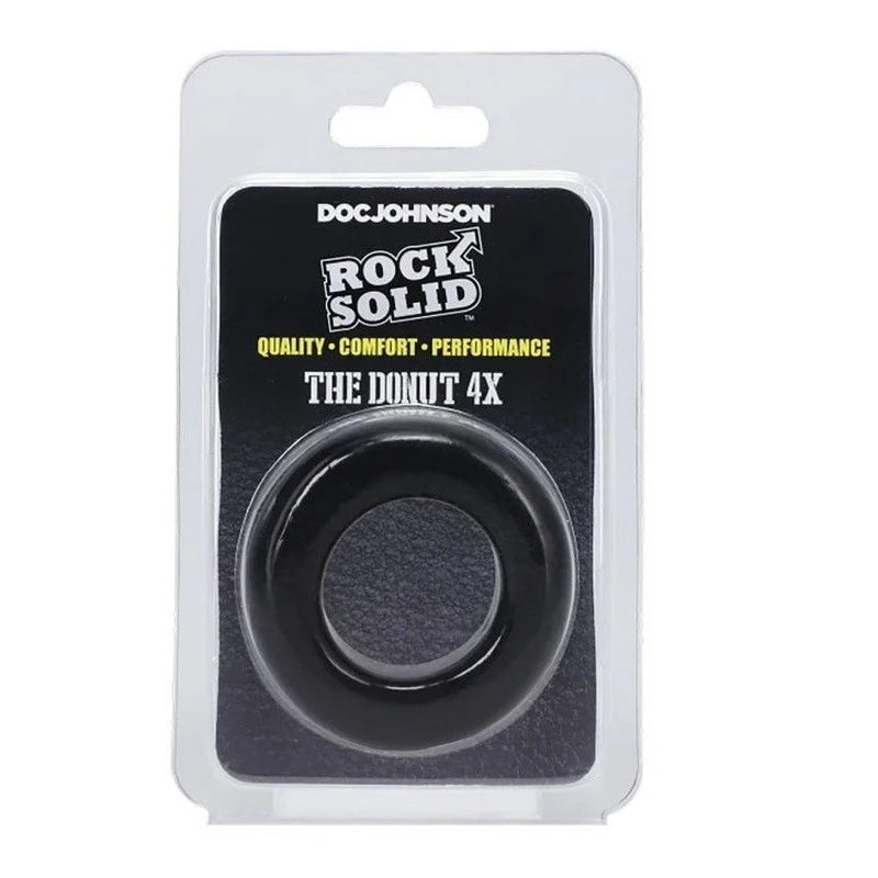 Doc Johnson ROCK SOLID The Donut 4X Stretchy Cock Ring Stretchy Cock Rings