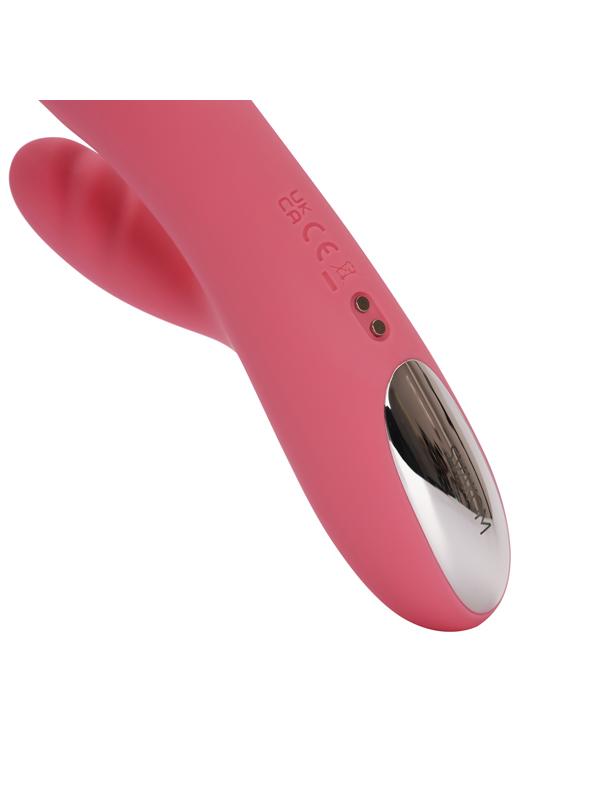 Svakom Avery Multi Function Rabbit Vibrator Strawberry Pink Rabbit Vibrators