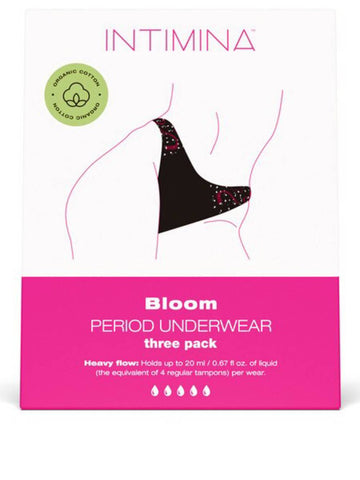 INTIMINA Bloom Menstrual Womens Panties 3 Pack - G-Strings, Panties and Shorts