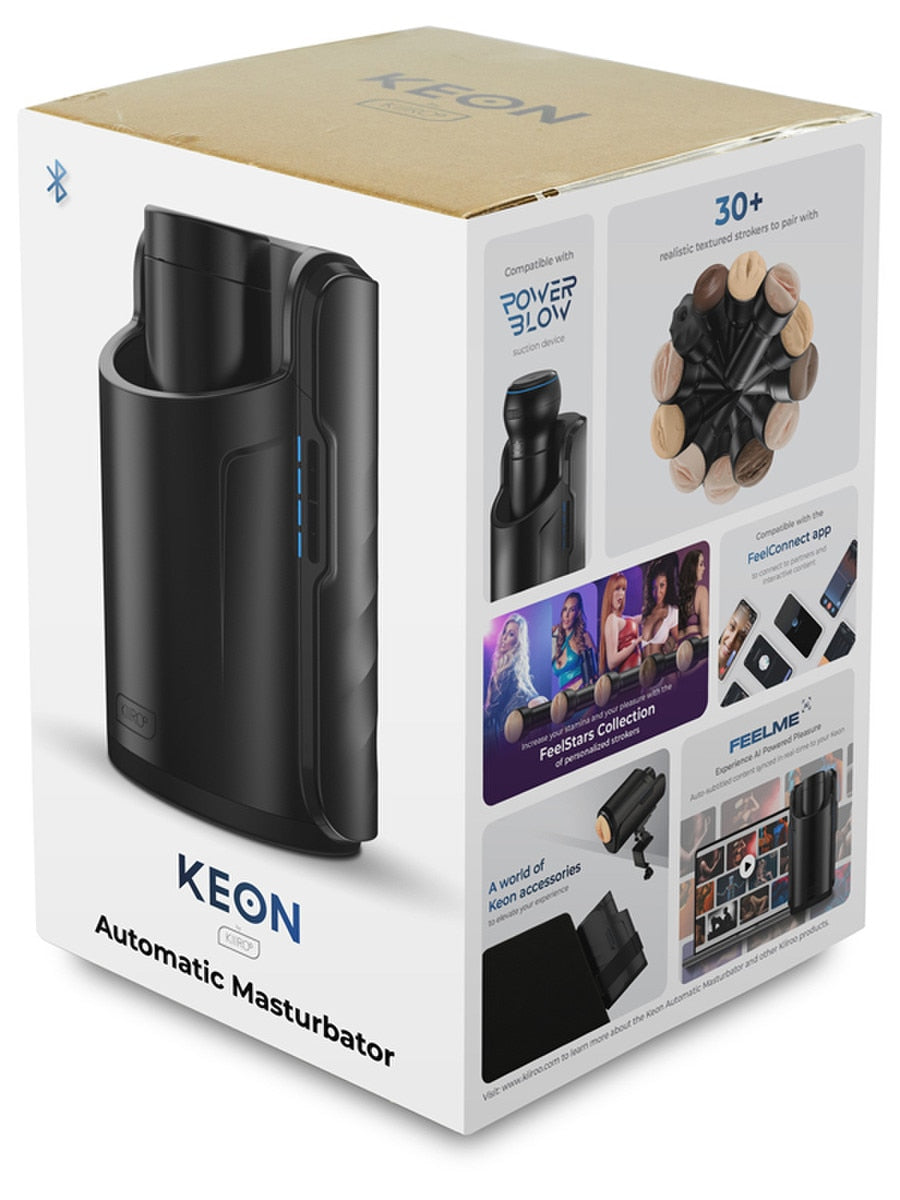Kiiroo Keon Combo Set White With Male Stroker Masturbators and Strokers
