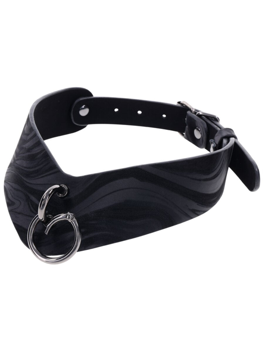 Sportsheets Velvet Noir Collar and Removable Clamps Collars and Leads