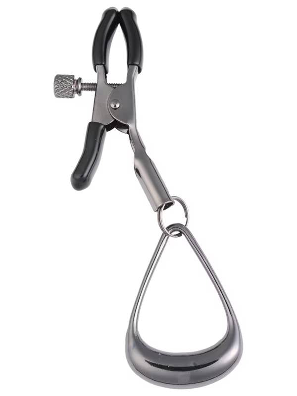 Sportsheets Velvet Noir Tuggable Nipple Clamps Nipple and Clit Clamps