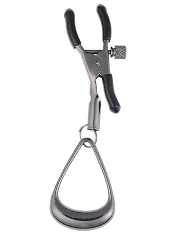 Sportsheets Velvet Noir Tuggable Nipple Clamps - Nipple and Clit Clamps