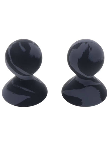 Sportsheets Velvet Noir Silicone Nipple Suckers - Nipple and Clit Clamps