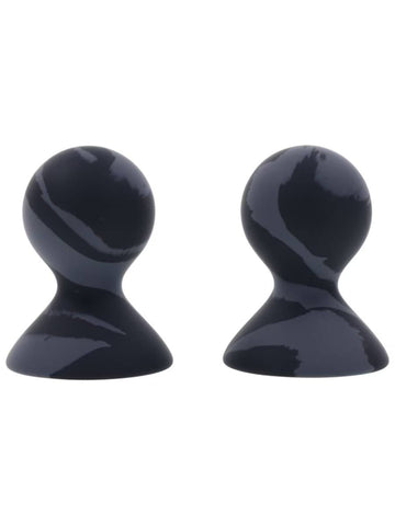 Sportsheets Velvet Noir Silicone Nipple Suckers - Nipple and Clit Clamps