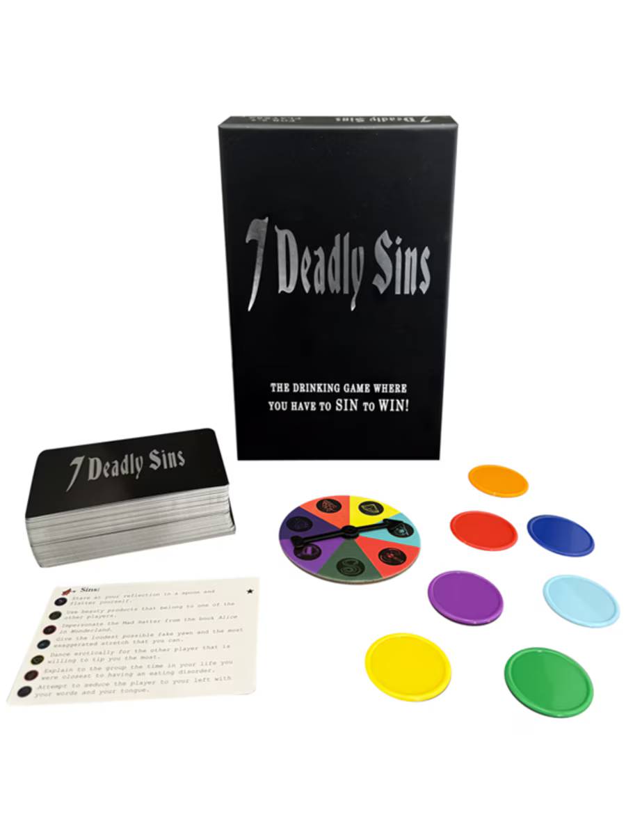 Kheper 7 Deadly Sins Adult Drinking Game Sex Games, Coupons and Tricks